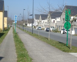 Pordic trottoir ville site
